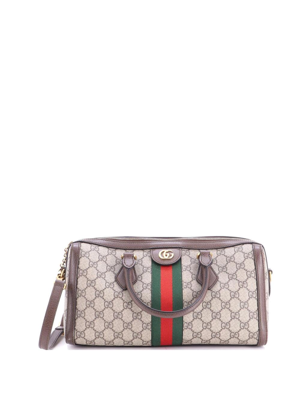 Gucci Ophidia Boston Bag Gg Coated #270399G11B